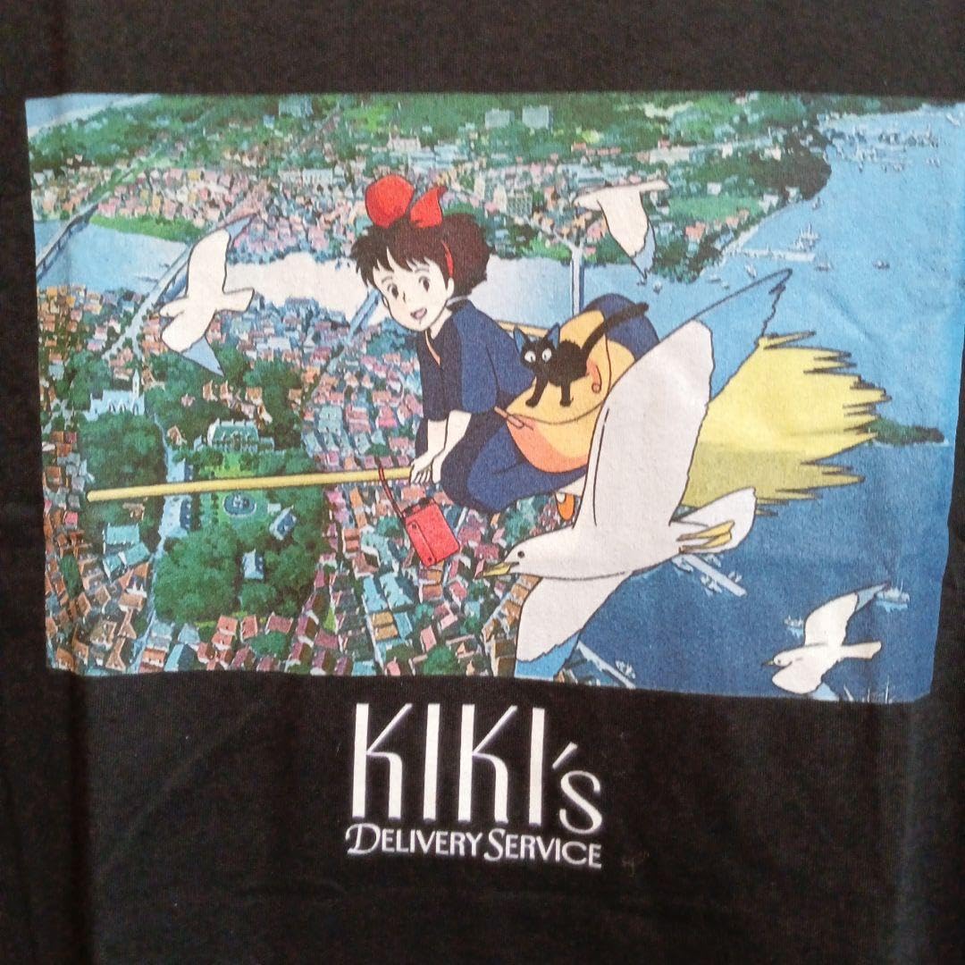 Kiki's Delivery Service 魔女の宅急便 ジブリ TシャツL 海外版 公式 オフィシャル スタジオジブリ 映画 KIKI'S DELIVERT